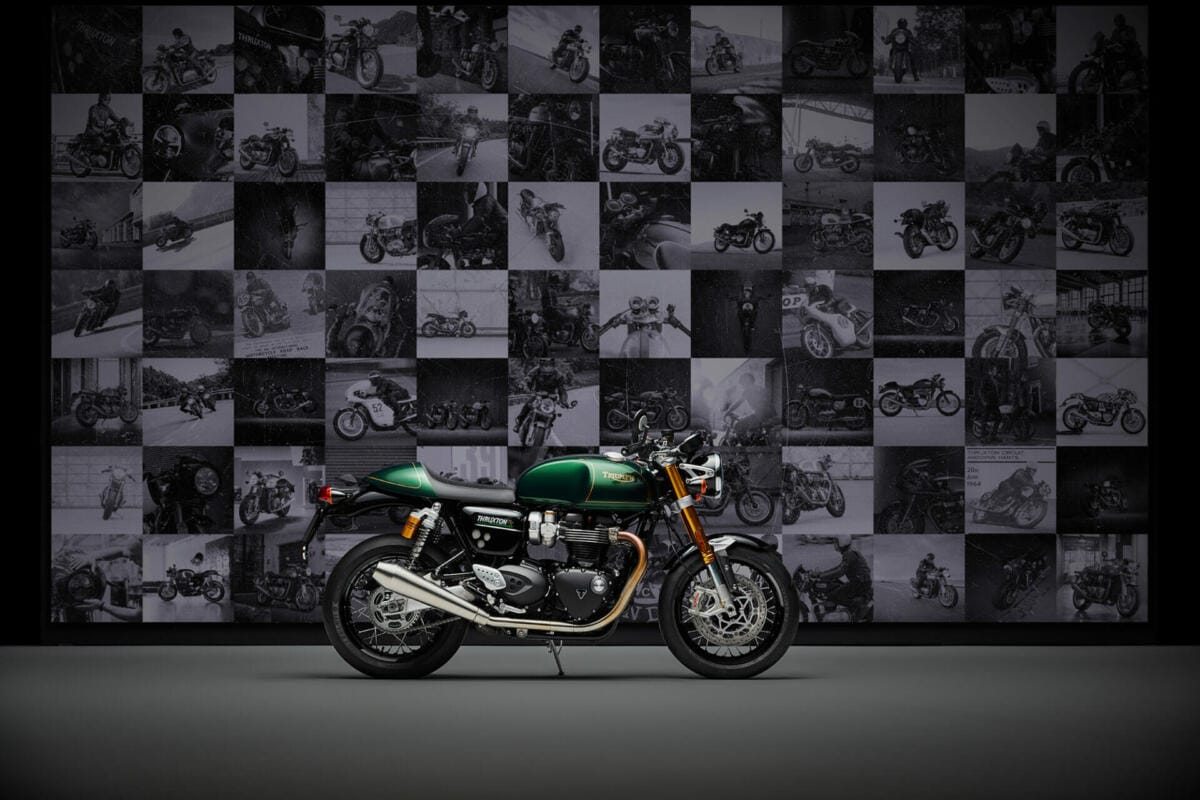 Die Triumph Thruxton Verabschiedet Sich Stilvoll: Die Final Edition ...