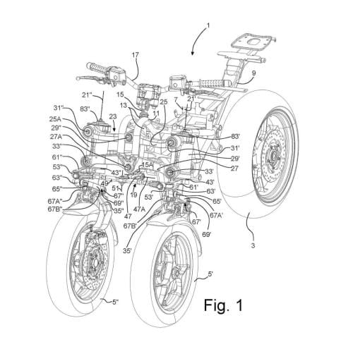 Aprilia Leaning Multiwheeler Patent 2022 (3)