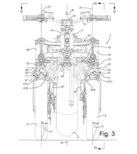 Aprilia Leaning Multiwheeler Patent 2022 (4)